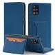 Чехол-книжка Hurtel Magnet Card Case для Samsung Galaxy A12 5G, синий