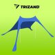 Large Beach Tent Sun Shelter Canopy Trizand 20982 with UV50+, Blue