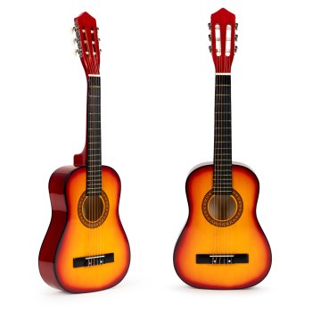 ECOTOYS Large Wooden Classical Guitar for Kids 6-String