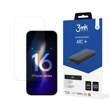 Защитная пленка 3mk ARC+ для iPhone 16 Plus