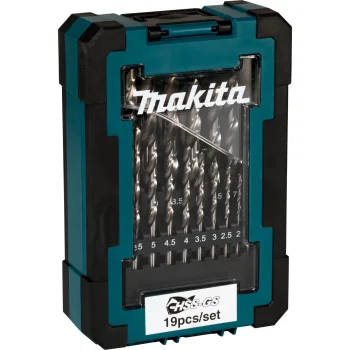 Набор сверл по металлу Makita D-78352 HSS-GS, 19 шт. (1,0–10,0 мм)