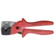 Cauruļu griezējs KNIPEX daudzslāņu un pneimatiskajām šļūtenēm Ø 4–20 mm, 90 10 185