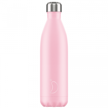 Chillys Ūdens Pudele Treniņiem Sportam Tūrismam 750 ml, Pastel Pink | Camping Tourism Picnic Sport Fitness Bottle...