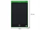 12\" LCD планшет для рисования со стилусом, зеленый