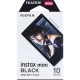 Фотобумага Fujifilm instax mini, черная рамка, 10 шт.