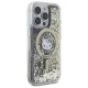 Hello Kitty iPhone 16 Pro Max vāciņš Liquid Glitter Fever MagSafe, zelta