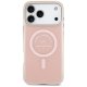 Karl Lagerfeld iPhone 17 Pro Max vāciņš IML Karl RSG Logo MagSafe, rozā