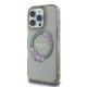 Guess iPhone 16 Pro vāciņš IML Flowers Wreath MagSafe, melns