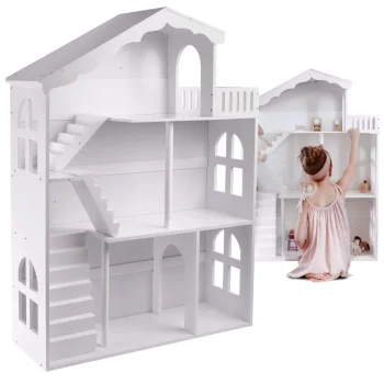 LULILO CALLA 2-in-1 Kids Bookcase and Dollhouse, 116 cm