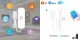 Беспроводной датчик протечки воды Tuya, Wi-Fi
