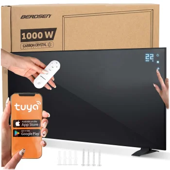 Infrared Heater Berdsen BD-992 1000 W with Wi-Fi and Remote Control