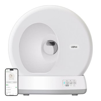 Viedā pašattīrošā kaķu tualete UBPet C10 Līdz 10 kg