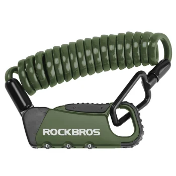 Rockbros RBK6N koda veloslēdzene - zaļa