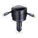Автомобильное зарядное устройство Baseus Enjoyment Max 2xUSB-C 60W Черное