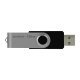 Goodram UTS2 128GB USB 2.0 Flash Drive, Black