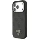 Чехол Guess 4G Strap Triangle Logo MagSafe для iPhone 17 Pro – черный