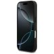 Mercedes Leather Laurel Leaves Stripes MagSafe Phone Case Cover iPhone 17 Pro - Black