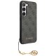 Guess Samsung Galaxy S24 Case 4G Charms Collection, Black