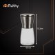 Ruhhy Manual Salt and Pepper Grinder Set, Glass Body, 2 Pack, 25459