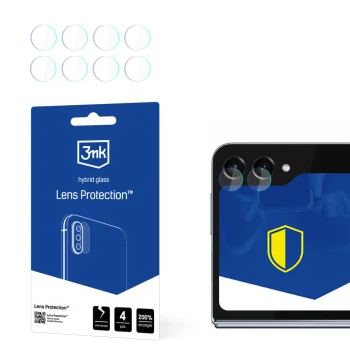 Защитное стекло для камеры 3mk Lens Protection для Samsung Galaxy Z Flip 5...