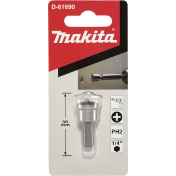 Бита для гипсокартона Makita D-61690 PH2 30 мм