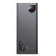 Baseus Adaman Powerbanka 20000mAh 65W Quick Charge 3.0 Power Delivery Melna | Powerbank 2X Usb / 1X Type C Micro Black...