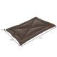 Purlov Portable Pet Bed for Medium Dogs 24593, 77x59 cm, Brown