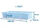 Intex 28273 karkasa baseins 450x220x84 cm, 7127 l