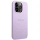 Guess Saffiano Strap vāciņš iPhone 14 Pro, lillā
