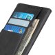 Google Pixel 4a 5G Matte Skin Leather Wallet Case, Black | Vāks Maciņš Maks Grāmatiņa Apvalks