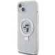 Karl Lagerfeld vāciņš iPhone 15 Plus / 14 Plus 6.7\" Ring Stand MagSafe balts