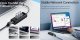 Orico PW3UR-U3 USB centrmezgls ar 3x USB 3.0 un RJ45 portu, melns