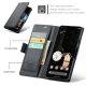 Google Pixel 9 Pro XL CASEME Wallet Magnetic Leather Case Cover, Black | Чехол для Телефона...