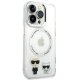 Karl Lagerfeld Karl & Choupette Aluminum MagSafe vāciņš iPhone 14 Pro Max