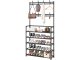 Metāla 5-līmeņu Pakaramais Apģērbiem, Apaviem, Somām | 5-Level Metal Rack Hanger