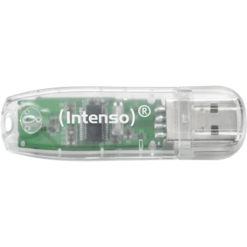 USB zibatmiņa Intenso Rainbow Line 32 GB USB 2.0, caurspīdīga