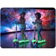 Ricokids Glow 3-in-1 Kids 3-Wheel Scooter with LED Wheels, Turquoise