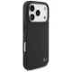 Mercedes iPhone 17 Pro Case Leather Large Laurel Leave MagSafe, Black