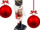 Wooden Nutcracker Christmas Decorative Figurine, 35 cm
