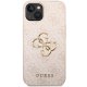Guess 4G Big Metal Logo korpuss iPhone 15 Plus - rozā krāsā | case for pink