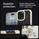 Чехол Spigen Crystal Hybrid для iPhone 15 Pro Max, прозрачный бежевый