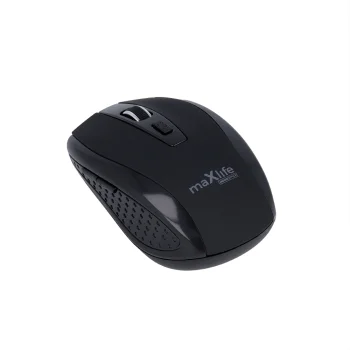 Беспроводная оптическая мышь Maxlife Home Office MXHM-02, 800/1200/1600 DPI, черная