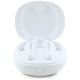 Guess Flat Classic Logo Electroplated TWS Headphones - White