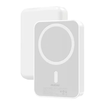 Dudao K26 10000mAh 20W Ārējais Akumulators ar MagSafe, Balts