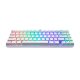 Motospeed CK67 RGB mehāniskā tastatūra klaviatūra ar apgaismojumu Bluetooth/USB, pasteļkrāsa | Wireless...