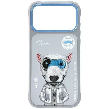 Nimmy Cool&Cute 2.0 nag vāciņš Apple iPhone 17 Pro Max, pelēks