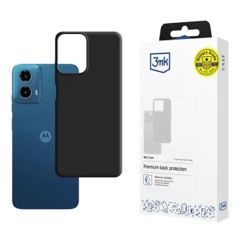 3mk Matt Case vāciņš Motorola Moto G34 5G Melns