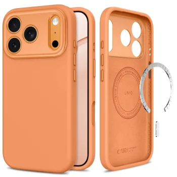 Чехол Tech-Protect Uniq MagSafe CC для iPhone 18 Pro Max / 17 Pro Max, оранжевый