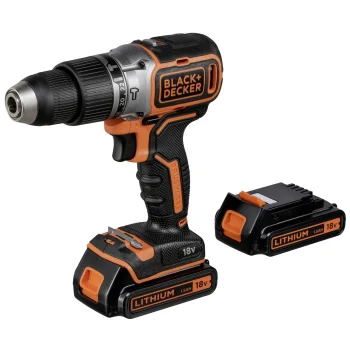 Аккумуляторная ударная дрель-шуруповерт Black & Decker BL188KB-QW 18V