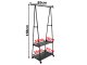 Вешалка для Одежды на Колёсиках | Clothes Hanger Rack